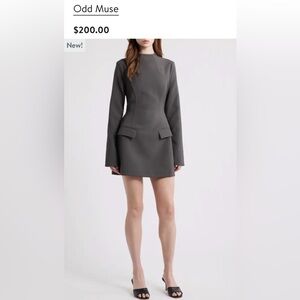 NWT the ultimate muse split sleeve mini dress size XL